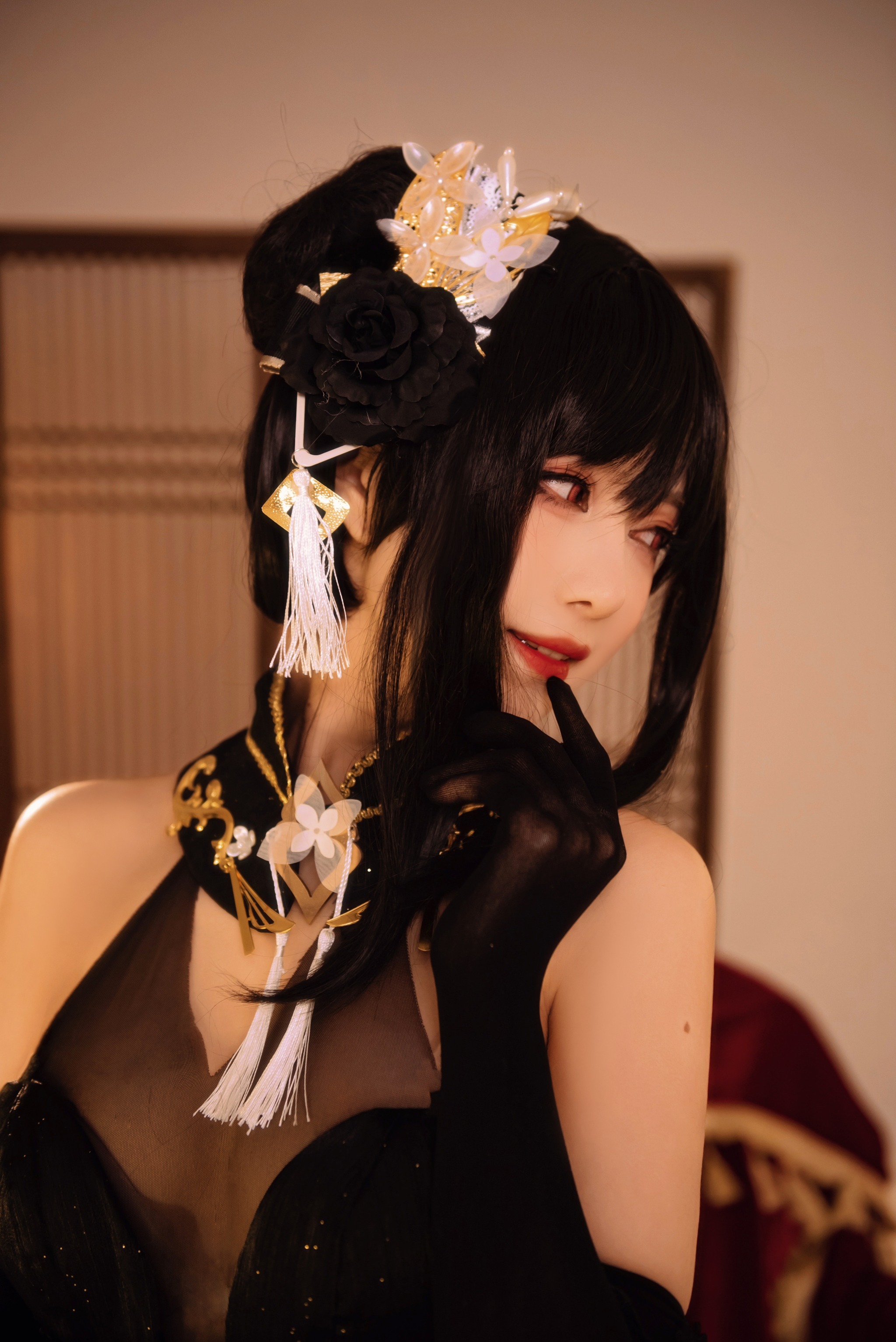 Shika小鹿鹿 - NO.093  碧蓝航线镇海 奇奢花苑[28P]-XikXak